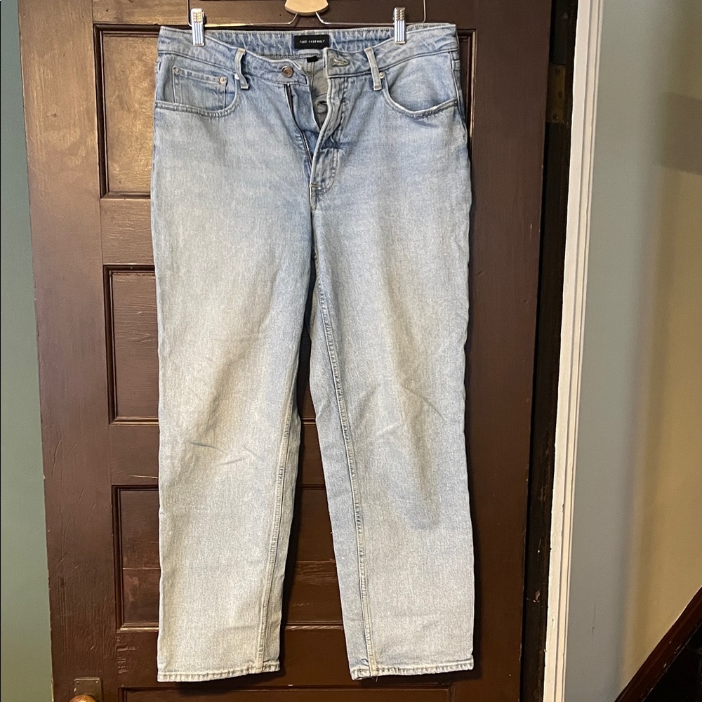 Free Assembly Premium Denim Classic Blue 90’s Relaxed Jeans